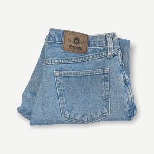 vintage Wrangler light wash jeans
